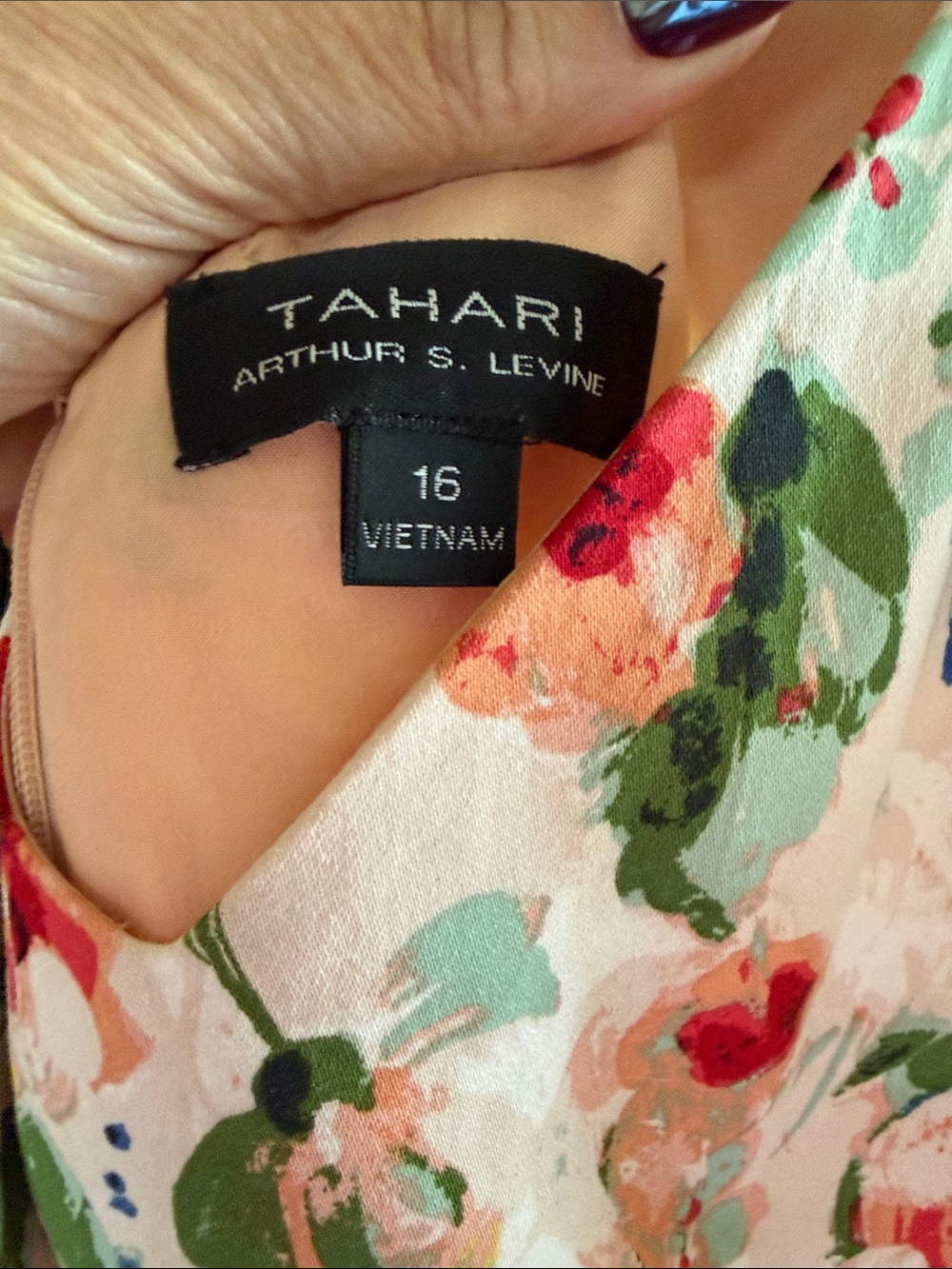 Tahari by Arthur S Levine size 16 dress - Picture 6 of 6